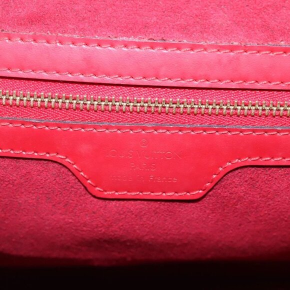 LOUIS VUITTON Epi Lussac Shoulder Bag Red M52287 LV Auth 116939 - Picture 13 of 16